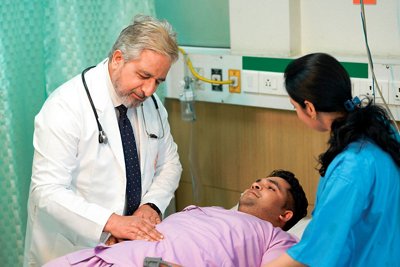 Doctor and patient